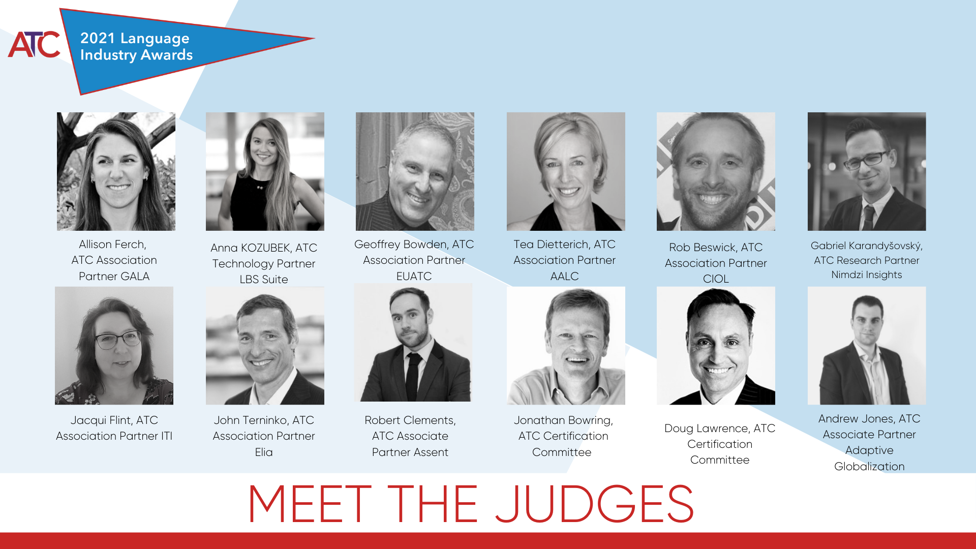 Meet the Judges of ATC Language Industry Awards 2021