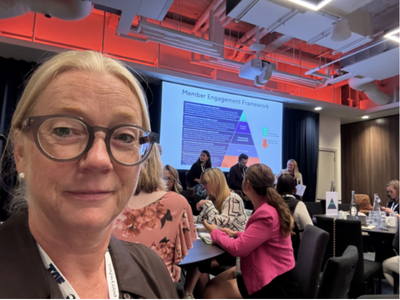 Sara Bawa Mason at Trade Association Forum Conference