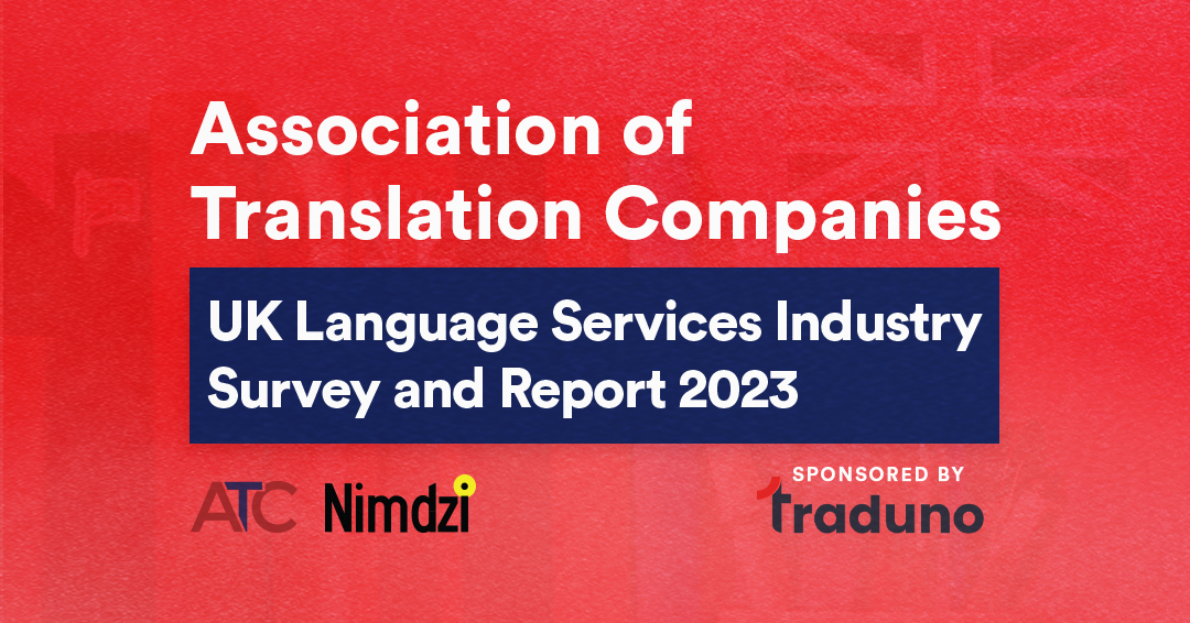 UK Language Services Industry Survey and Report 2023 Graphic