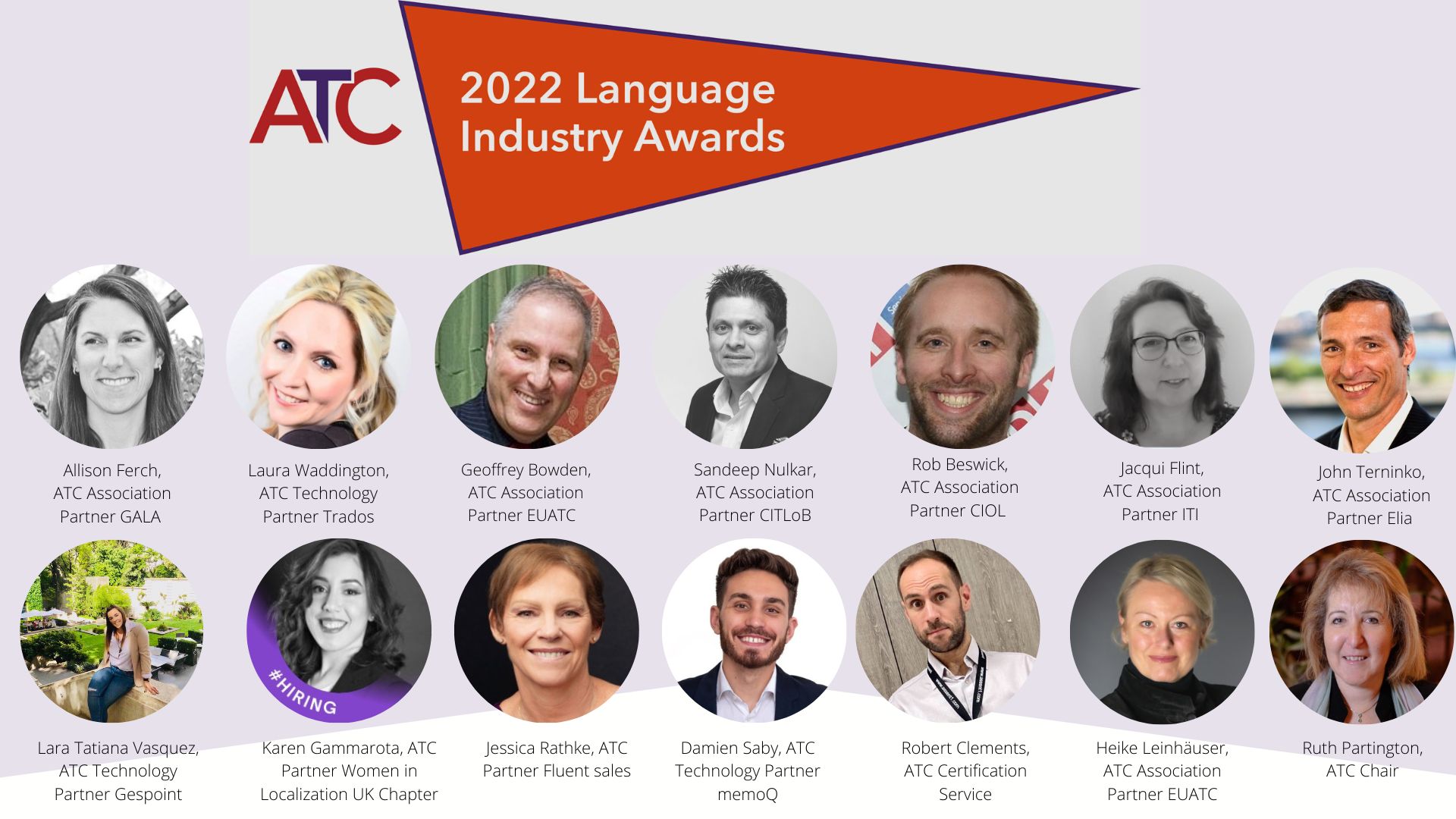 Meet the Judges of ATC Language Industry Awards 2022