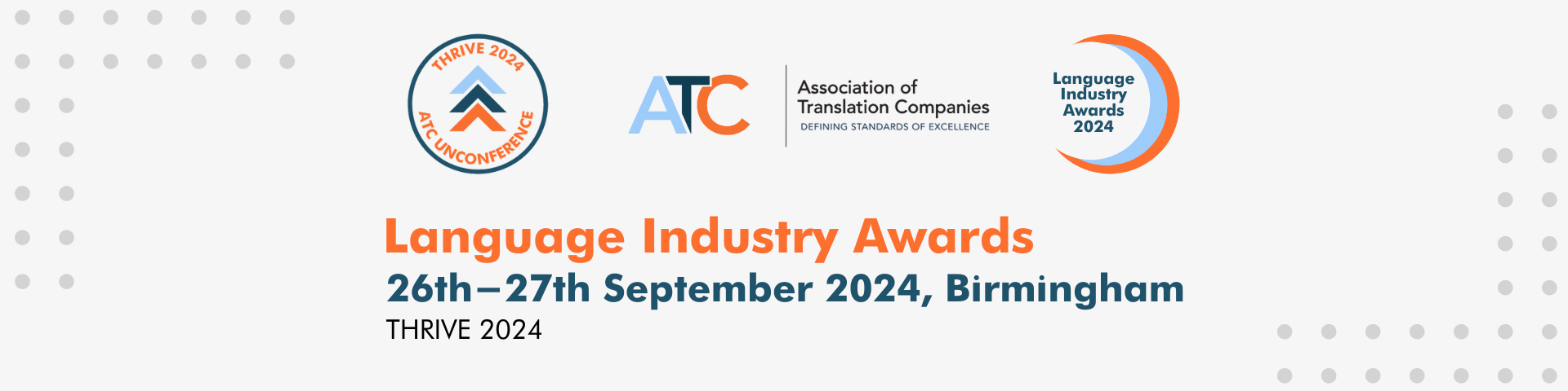 ATC Language Industry Awards 2024 Finalists